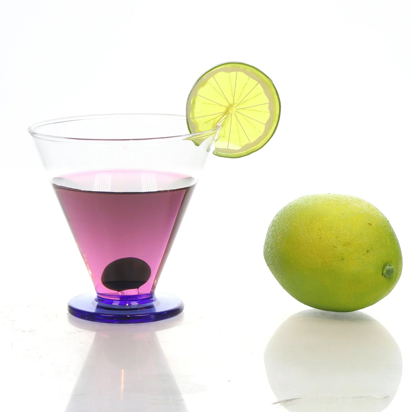 2 Pcs Pack Hand-Blown Borosilicate Glass Cup with Fruit Design – Perfect Gift for Loved Ones