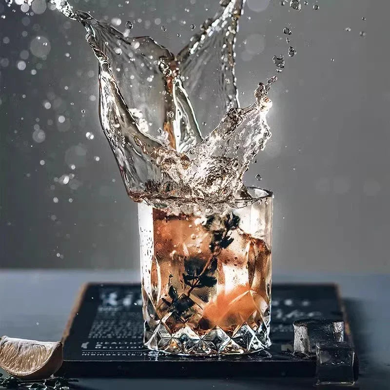 6 Pcs Pack 10 oz Scotch Glass Cup, Old-fashioned Cocktail Glasses, Pub Glassware‌