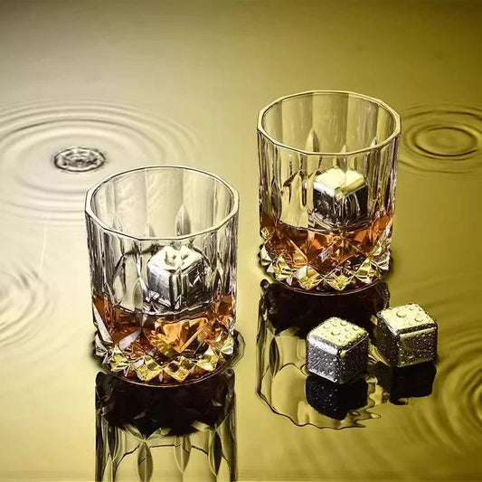 6 Pcs Pack 10 oz Scotch Glass Cup, Old-fashioned Cocktail Glasses, Pub Glassware‌