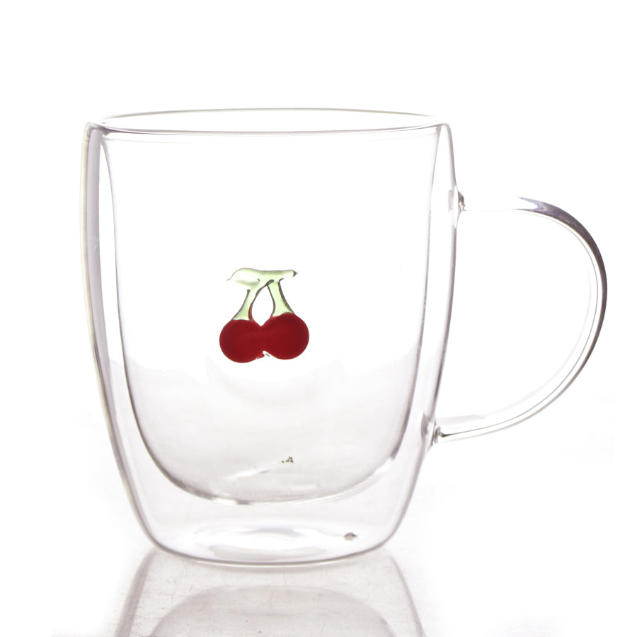 3pcs/pack  Double Wall Glass Cup