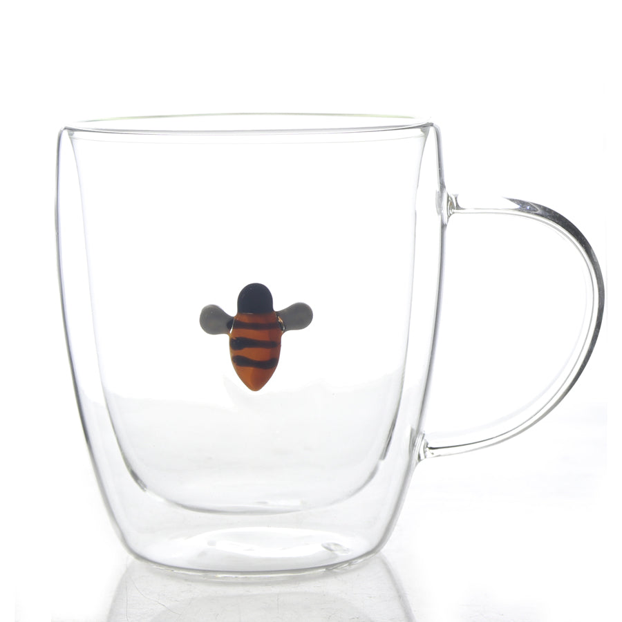 3pcs/pack  Double Wall Glass Cup