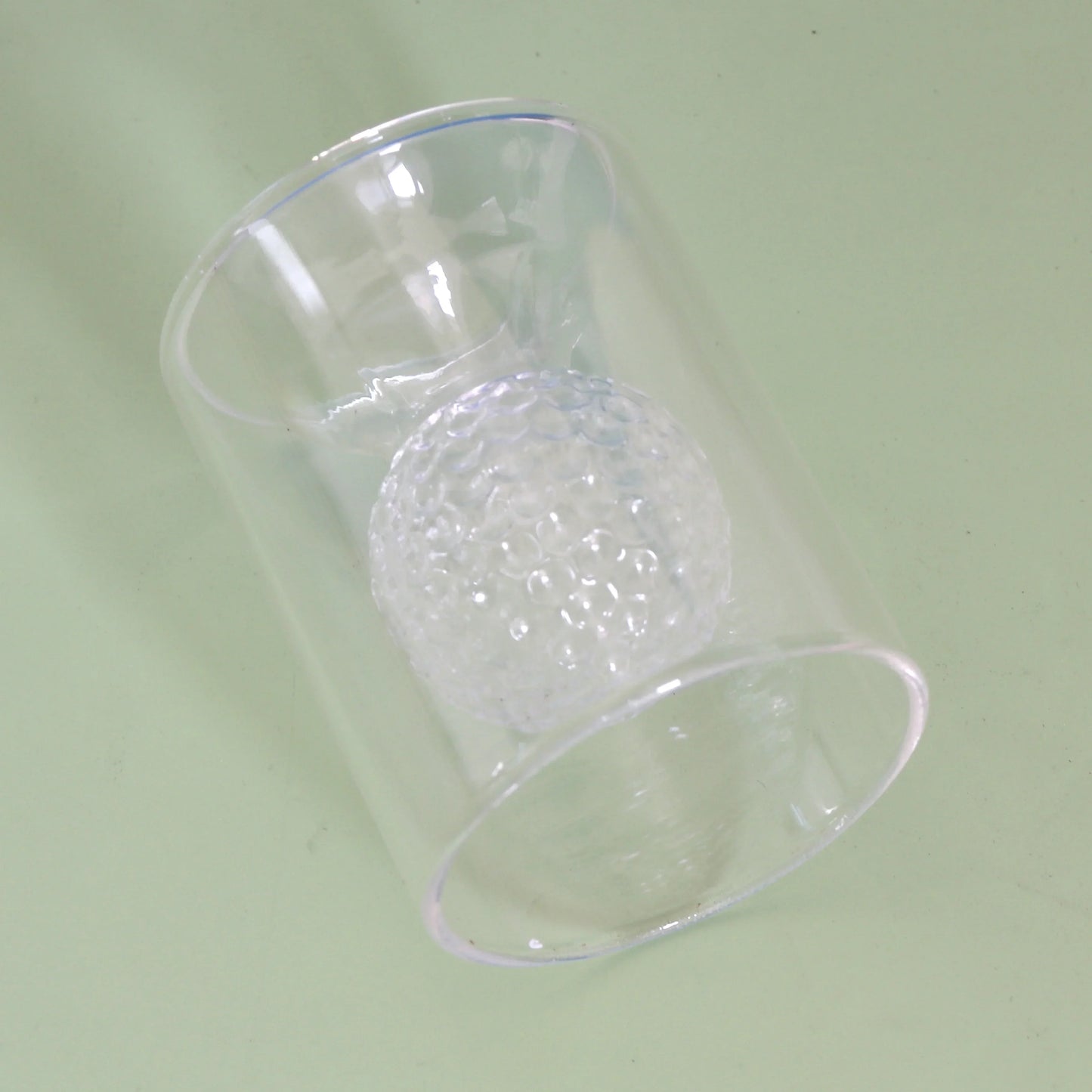 4 Pcs Pack Golf-themed double-layer wine glass cup & hand-blown glass, perfect as a premium gift for men