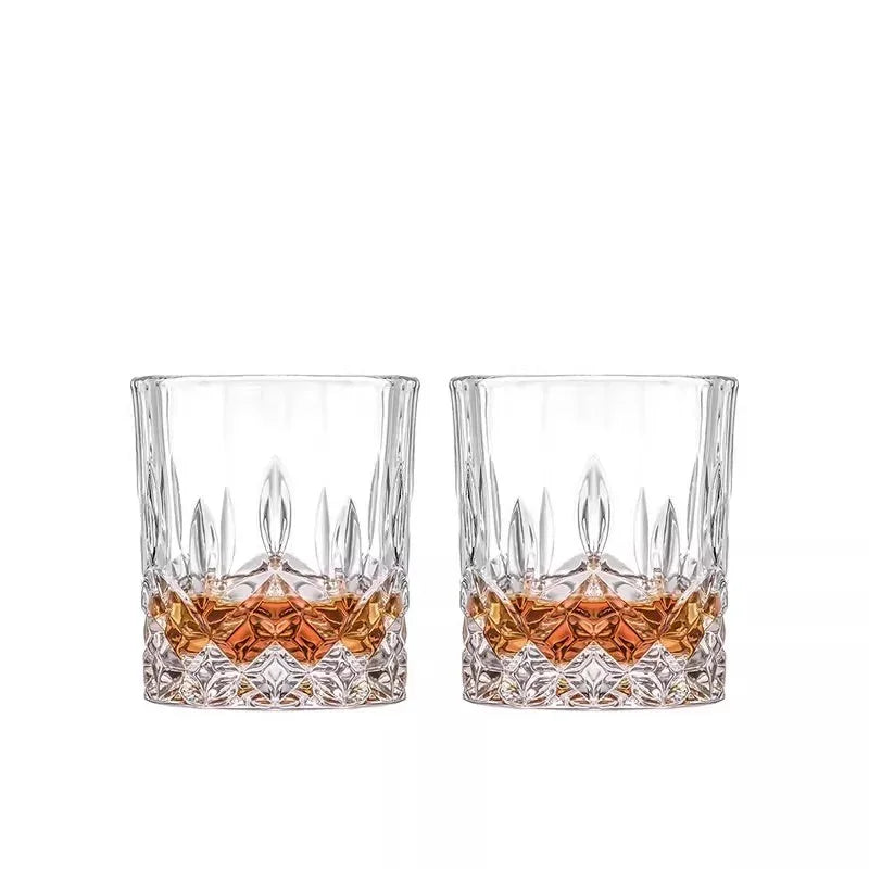 6 Pcs Pack 10 oz Scotch Glass Cup, Old-fashioned Cocktail Glasses, Pub Glassware‌